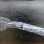 Luise 18, Tusche gekratzt